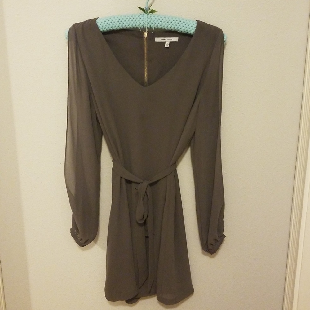Open Sleeve Dress